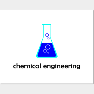 chemical engineering logo engineer t-shirt Posters and Art